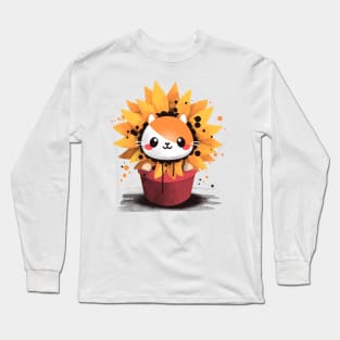 Sunflower hamster Long Sleeve T-Shirt